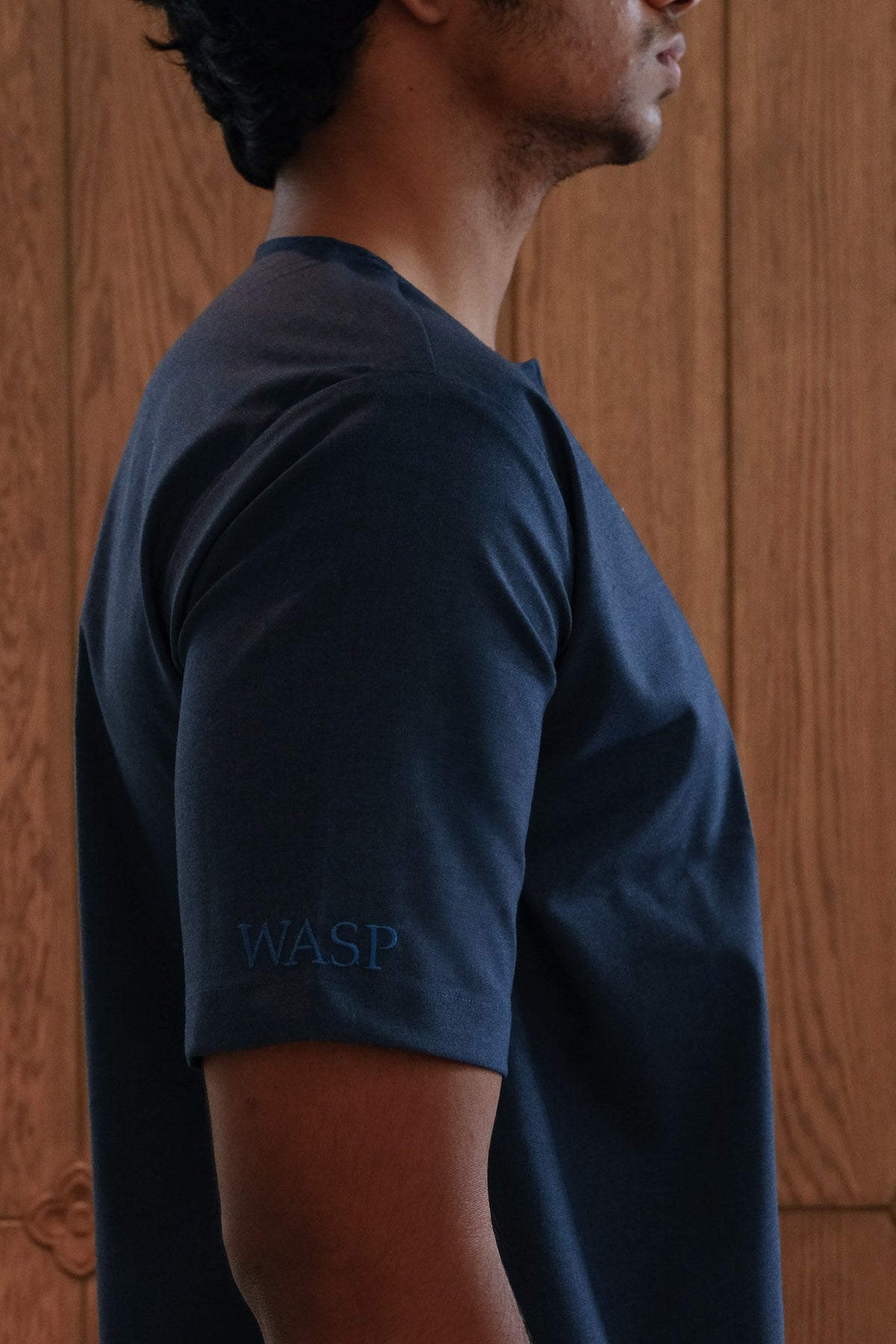 Men's Agaon scrub shirt in Navy Blue