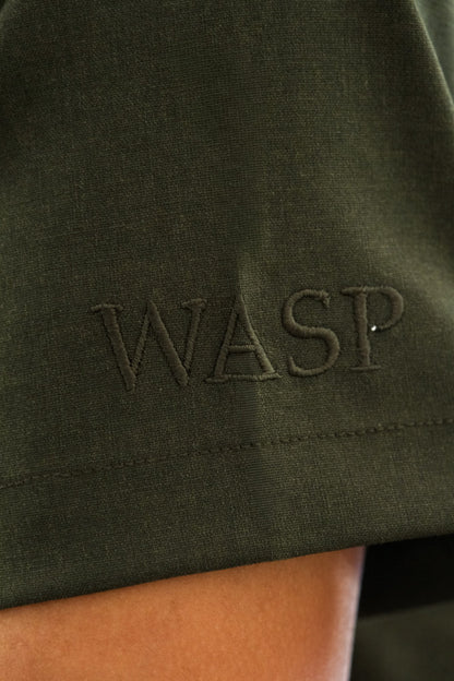 Women's Agaon scrub set in Forest Green